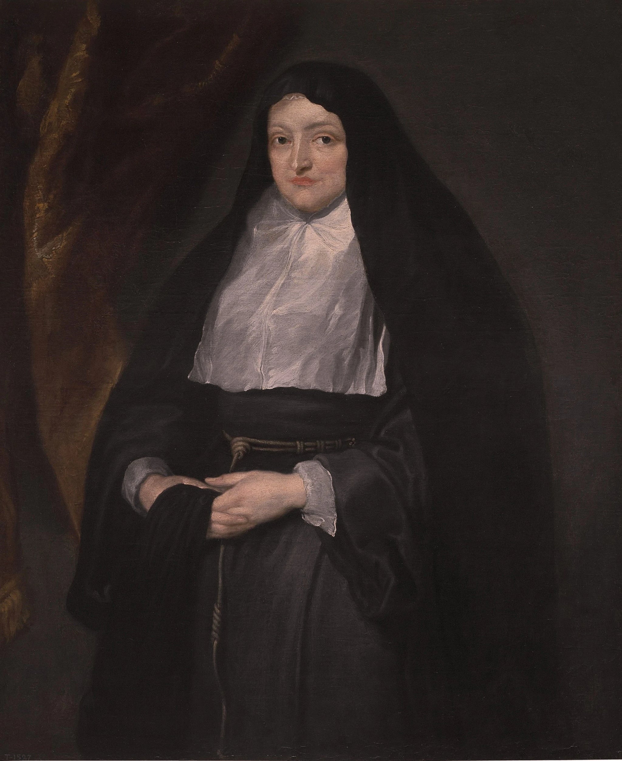Portrait d'Isabel Clara Eugenia en religieuse - Artiste inconnu