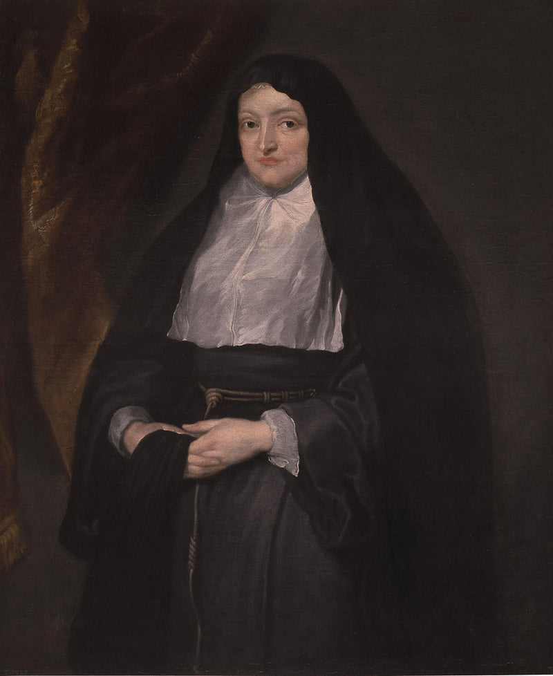 Portrait d'Isabel Clara Eugenia en religieuse - Artiste inconnu