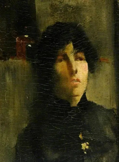 Portrait - James Abbott McNeill Whistler image 1 reproduction artisanale de tableau