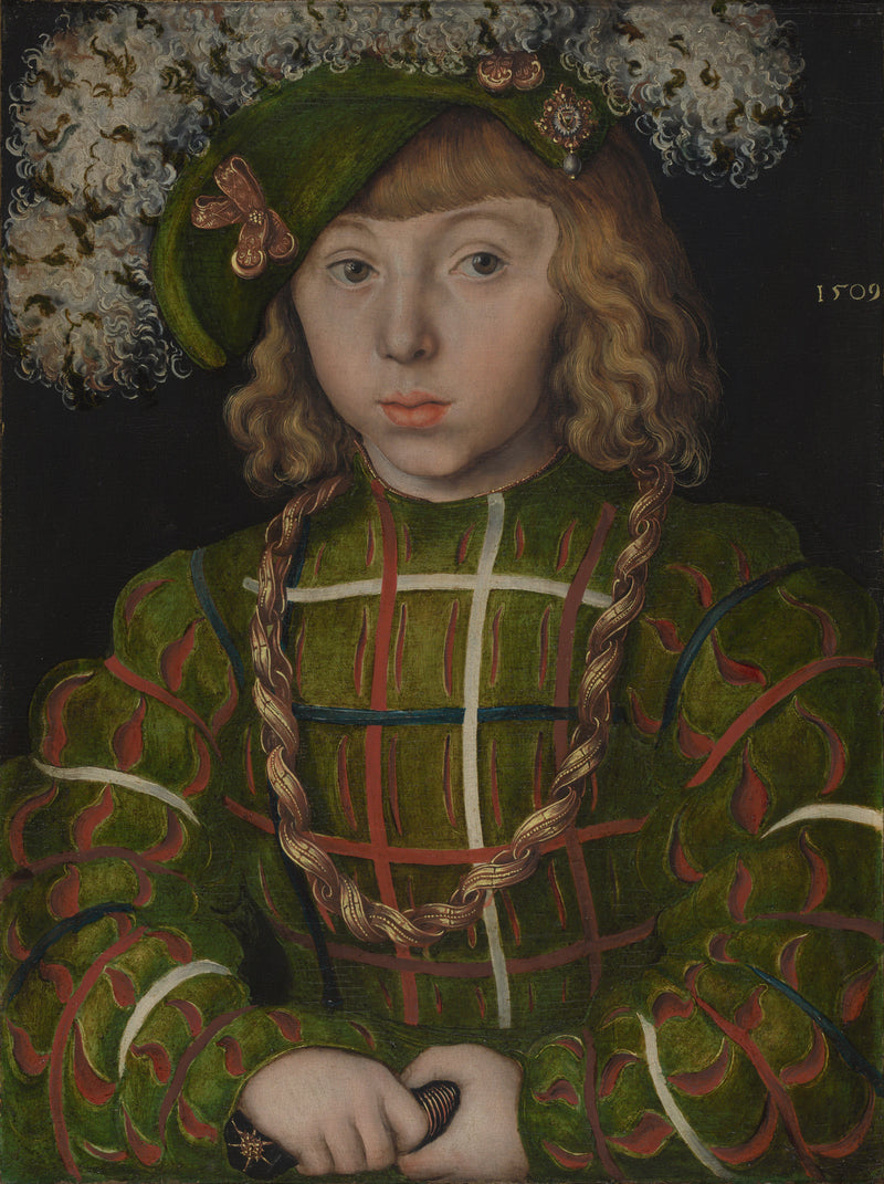 Portrait de Jean-Frédéric Ier de Saxe - Lucas Cranach l'Ancien