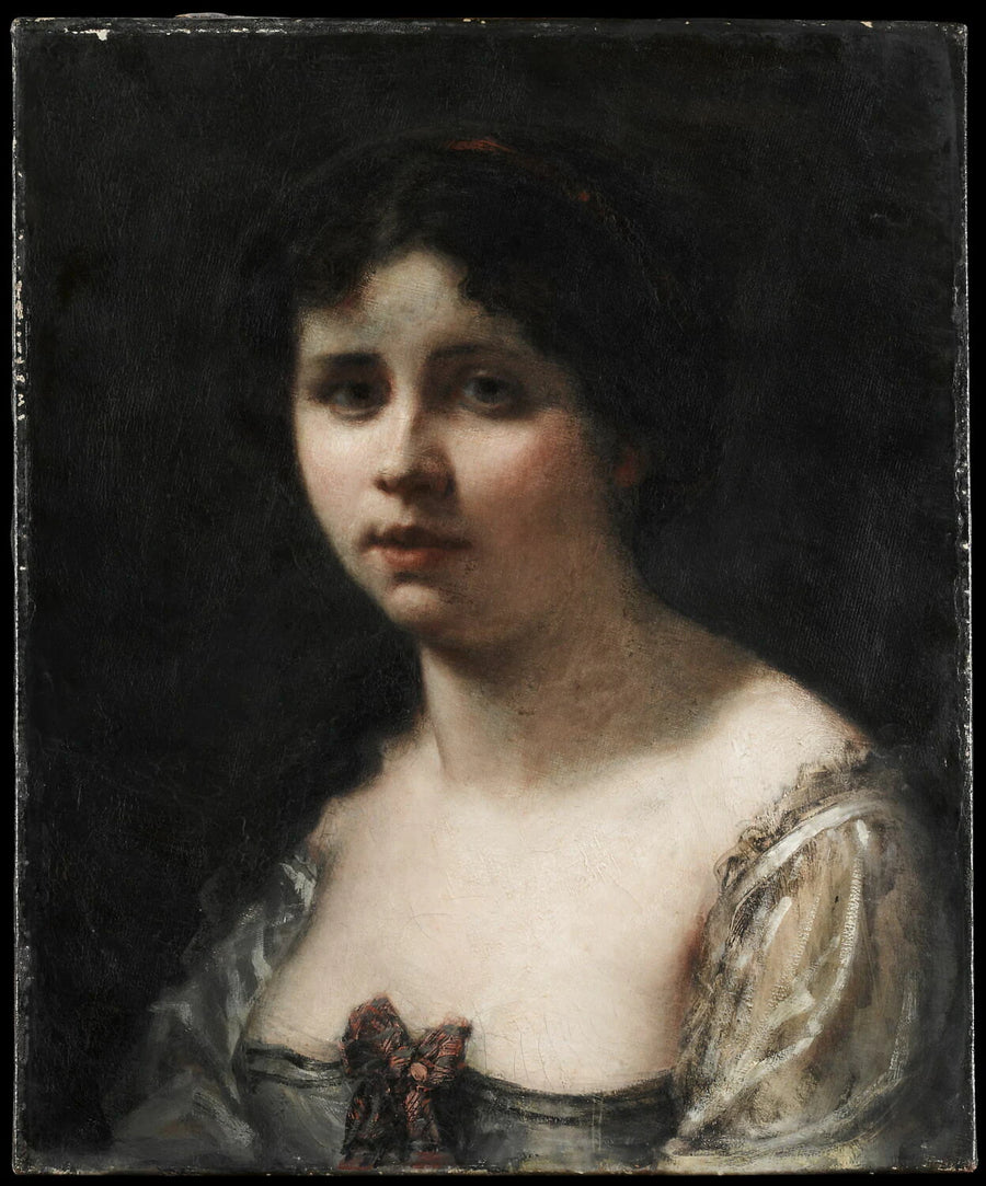 Portrait de jeune femme - Gustave Ricard