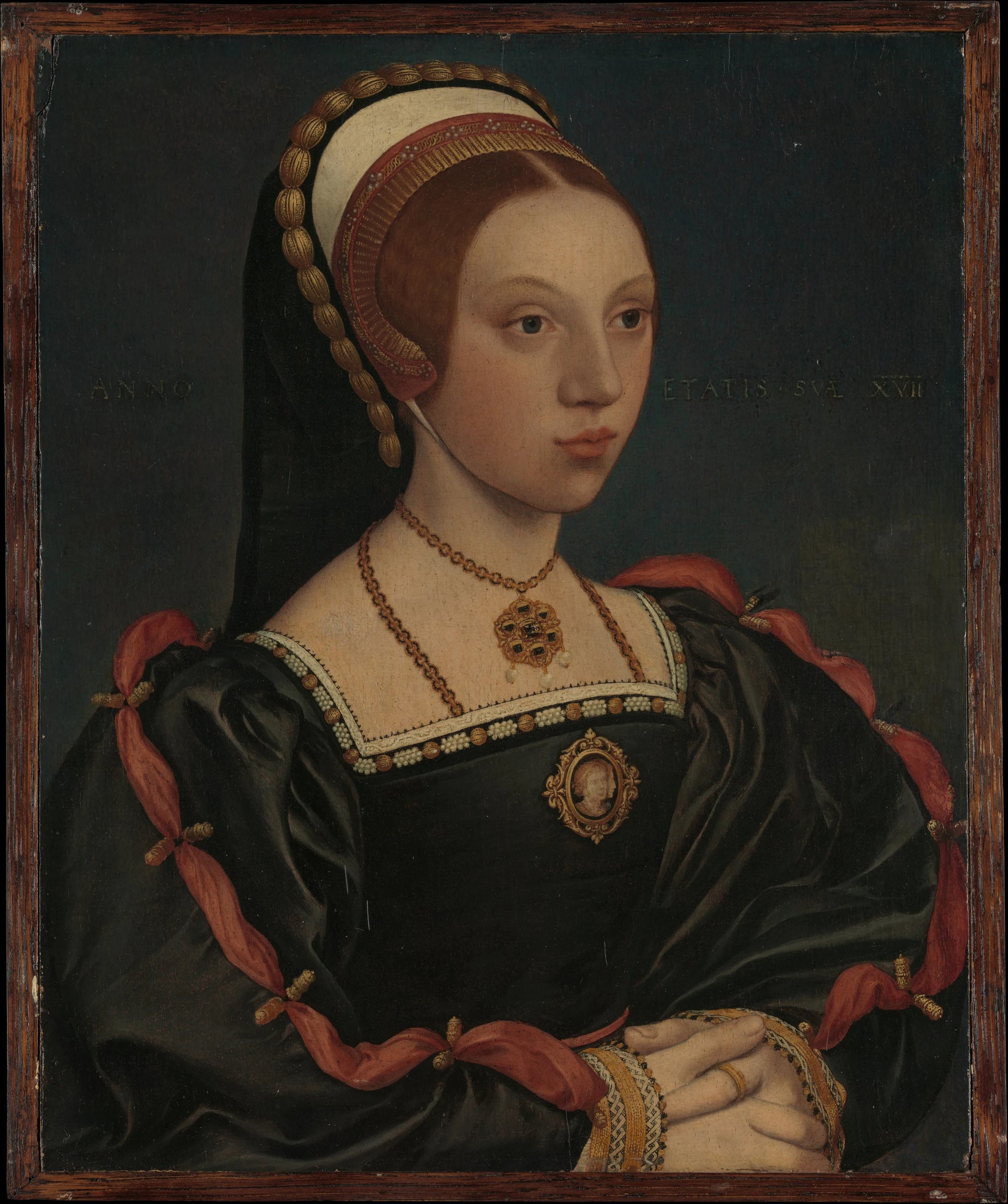 Portrait d'une jeune femme - Hans Holbein the Younger