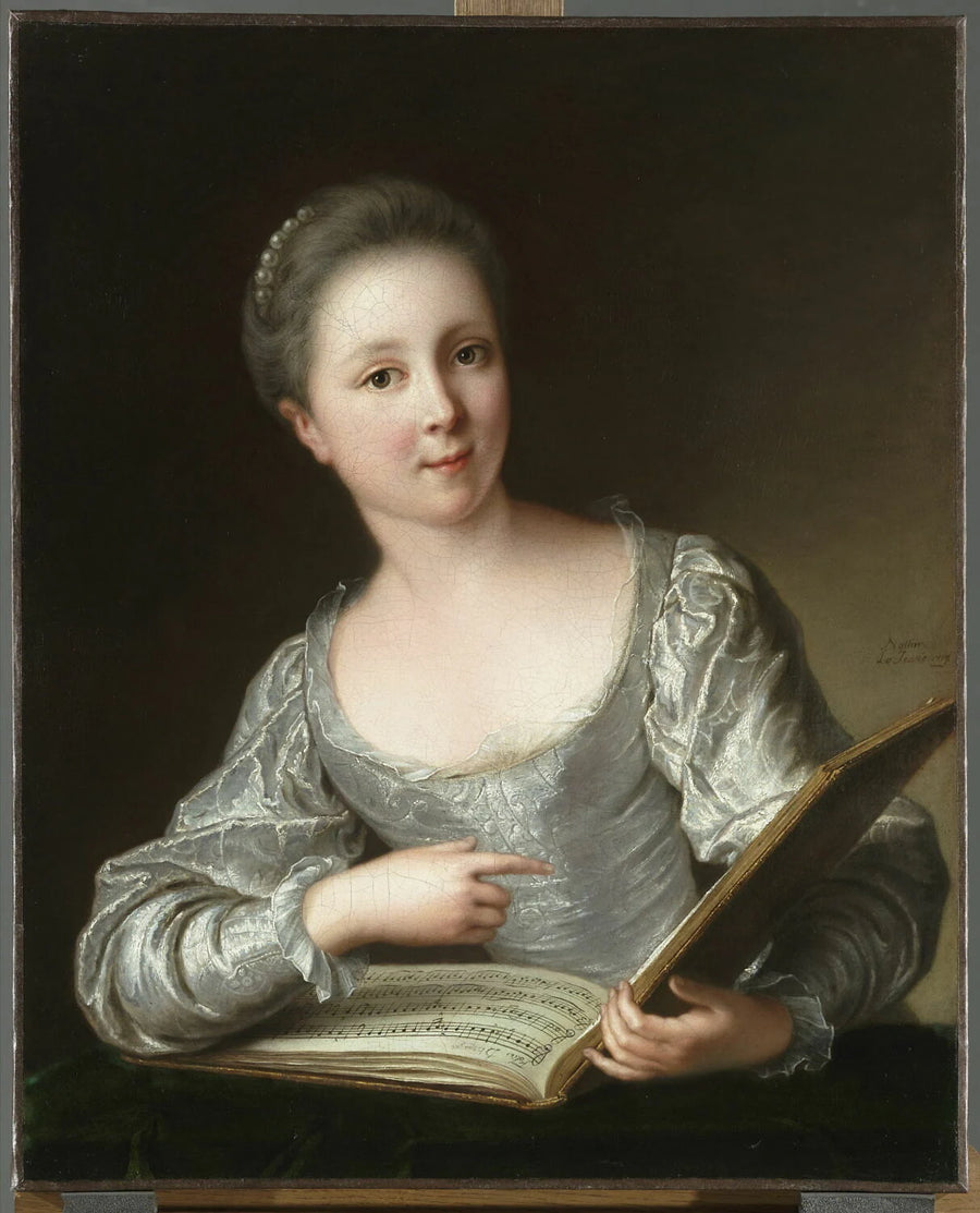 Portrait de jeune femme - Jean-Marc Nattier