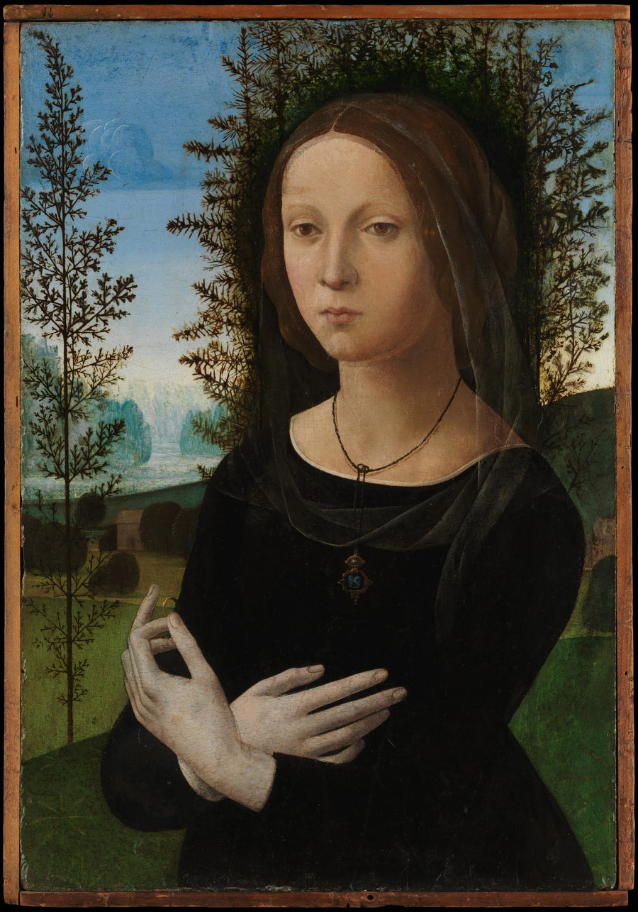 Portrait de jeune femme - Lorenzo di Credi (Lorenzo d'Andrea d'Oderigo)