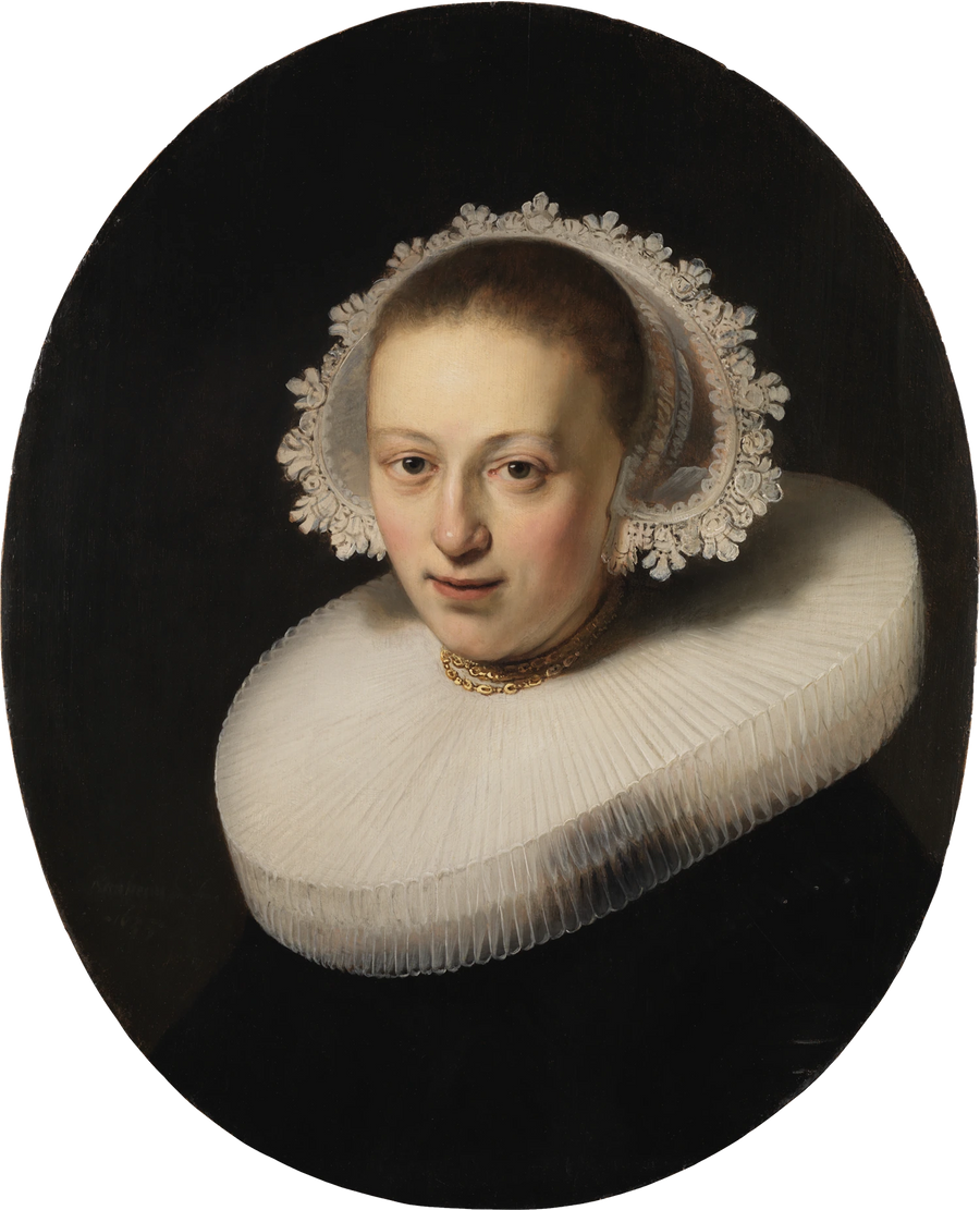 Portrait d’une jeune femme, dit le Middendorf Rembrandt – 1633