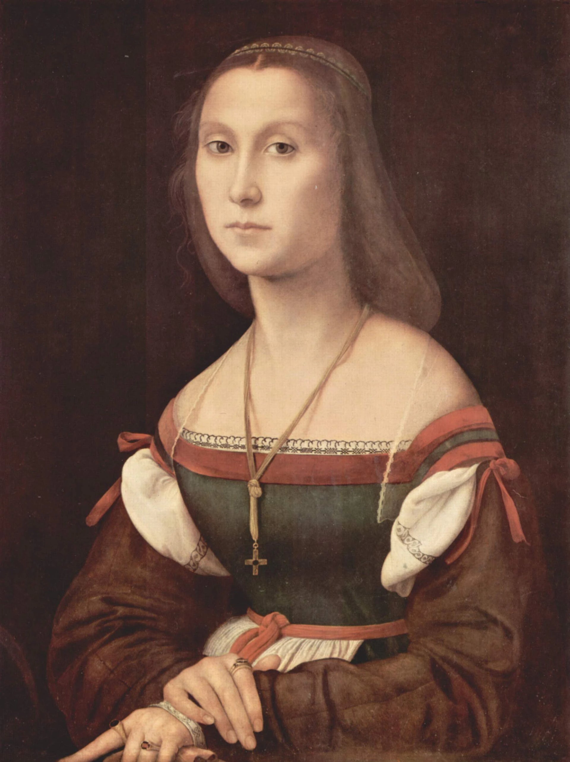Portrait d'une jeune femme (La Muta) - Raphaël Sanzio