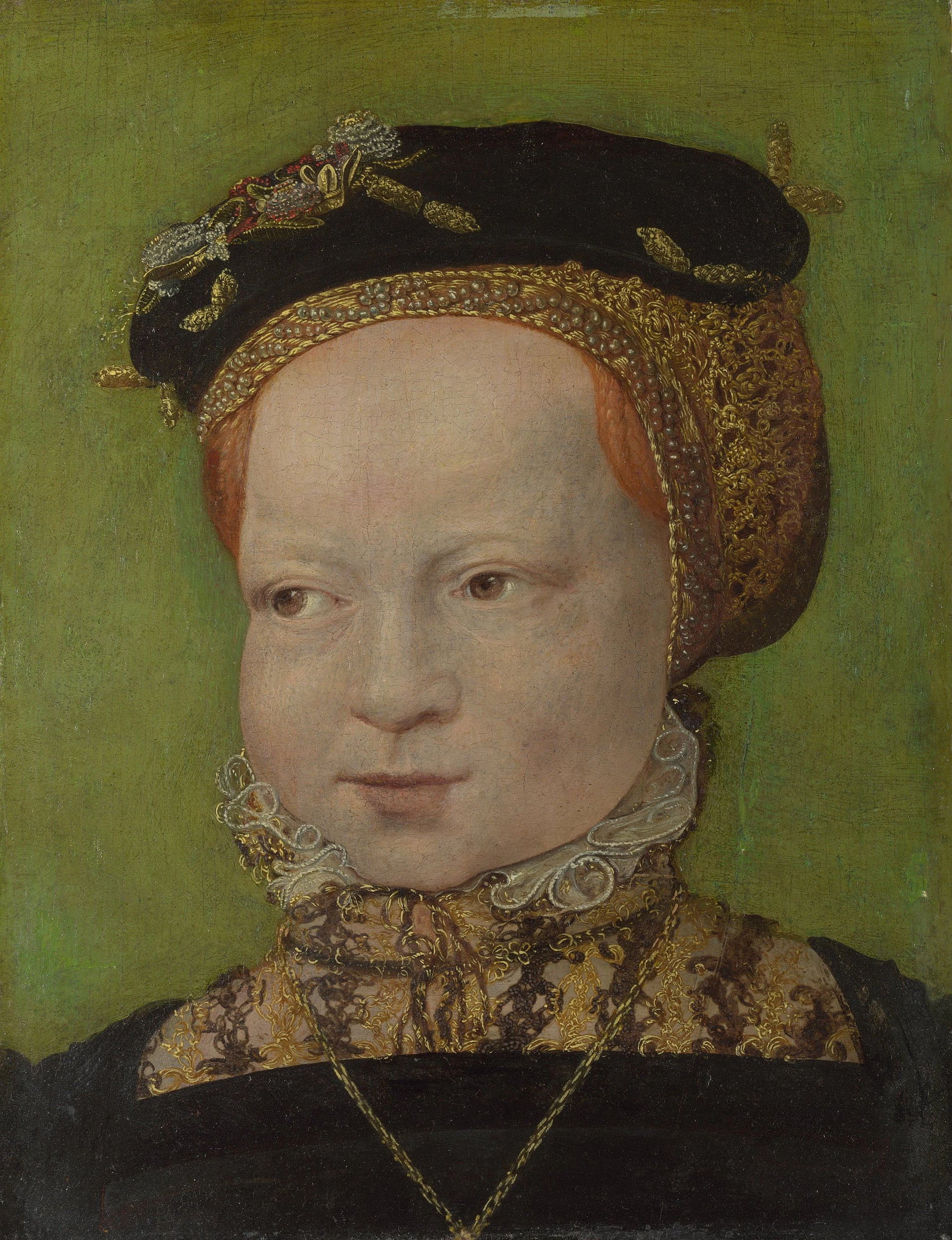 Portrait d'une jeune fille - Jakob Seisenegger