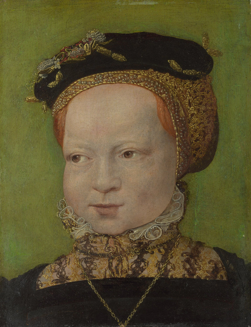 Portrait d'une jeune fille - Jakob Seisenegger