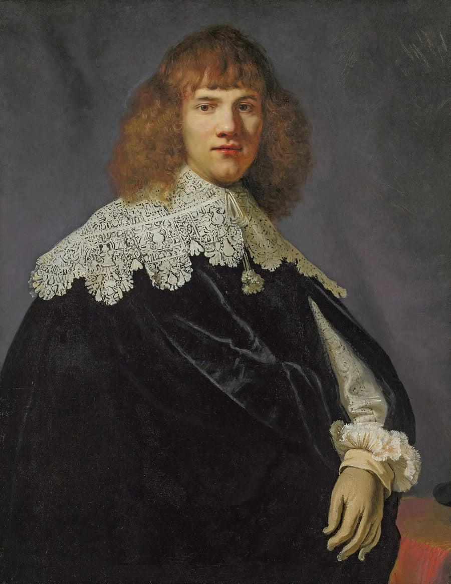 Portrait d’un jeune gentilhomme – attribué à Rembrandt, vers 1635