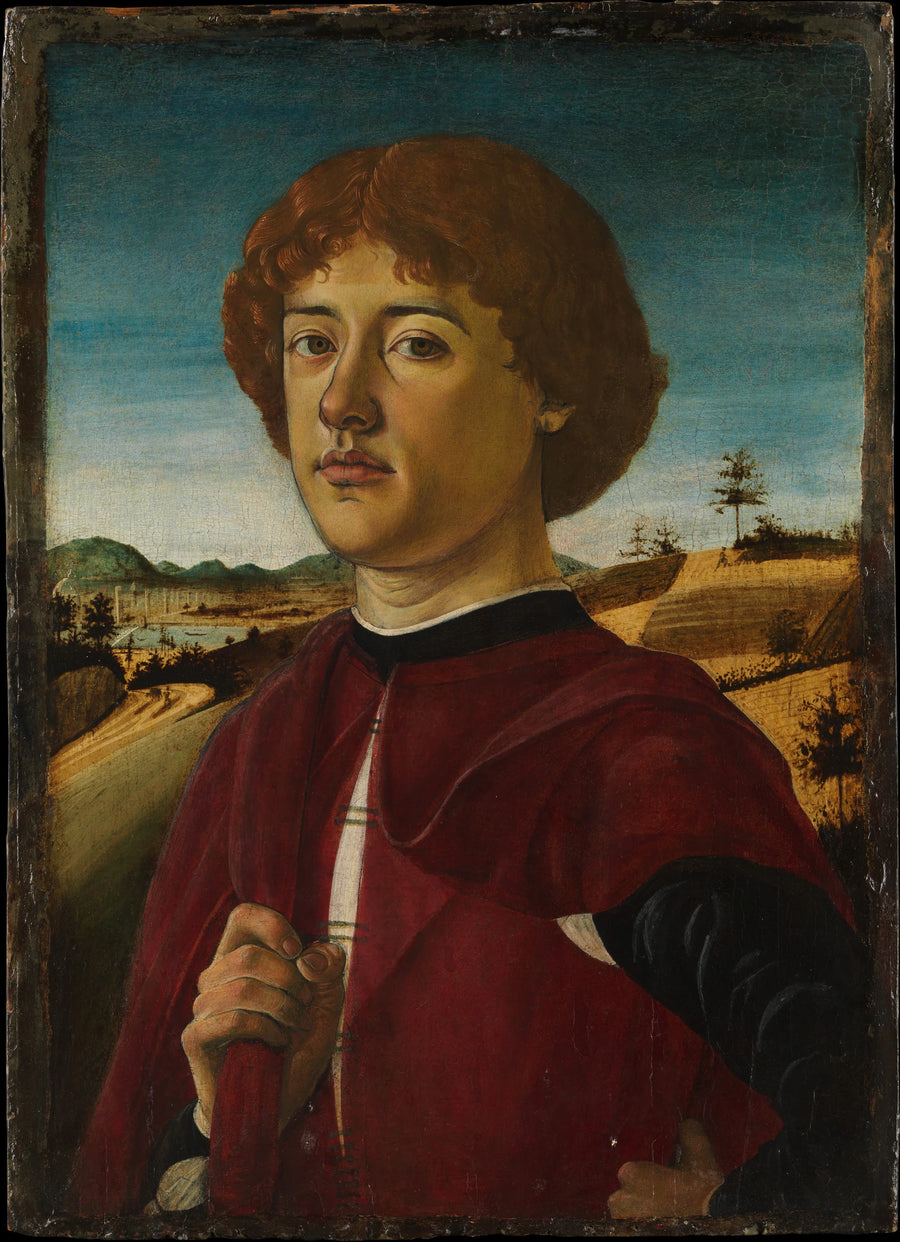 Portrait d'un jeune homme - Biagio d'Antonio