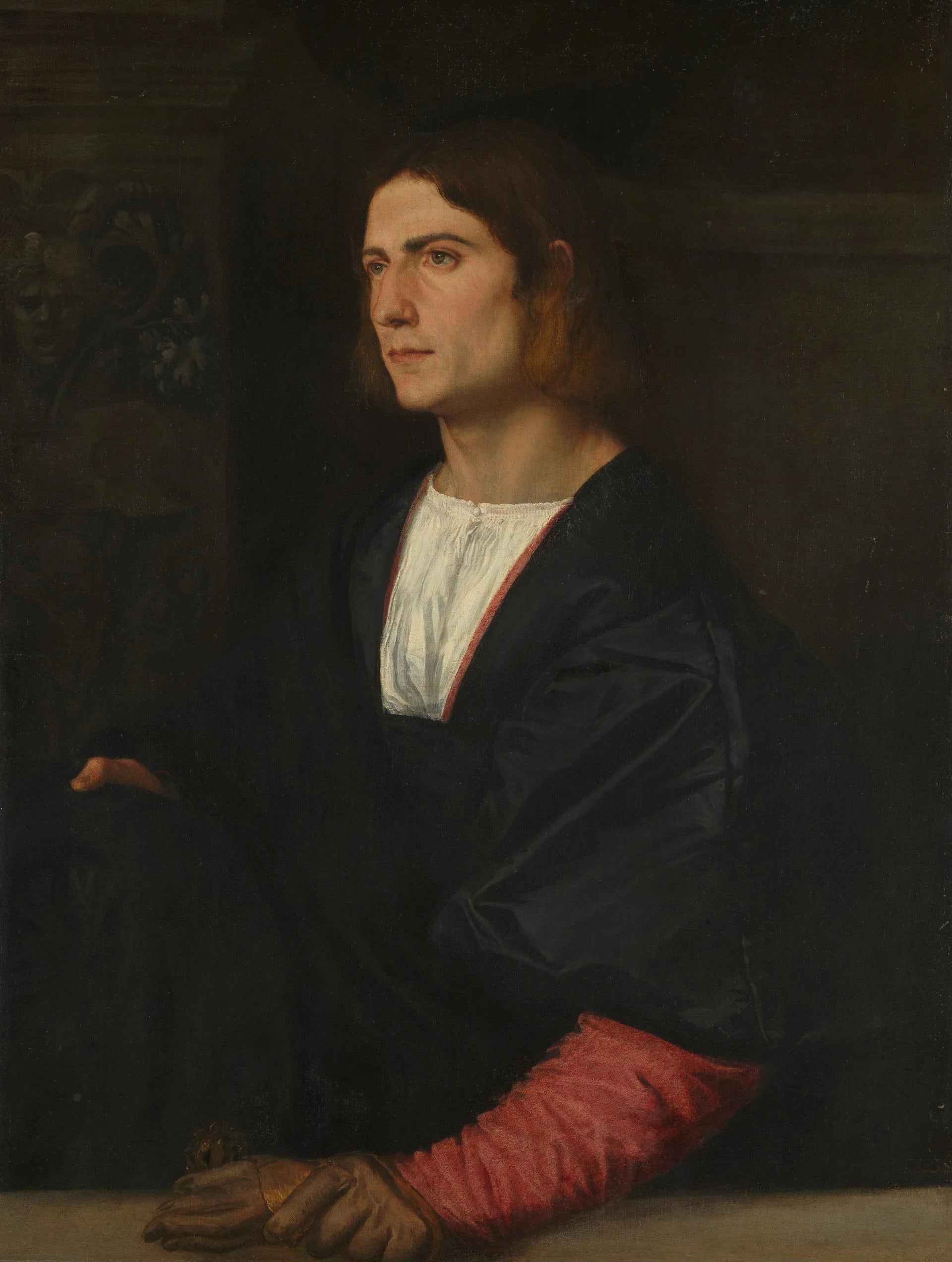Portrait de jeune homme - Titien