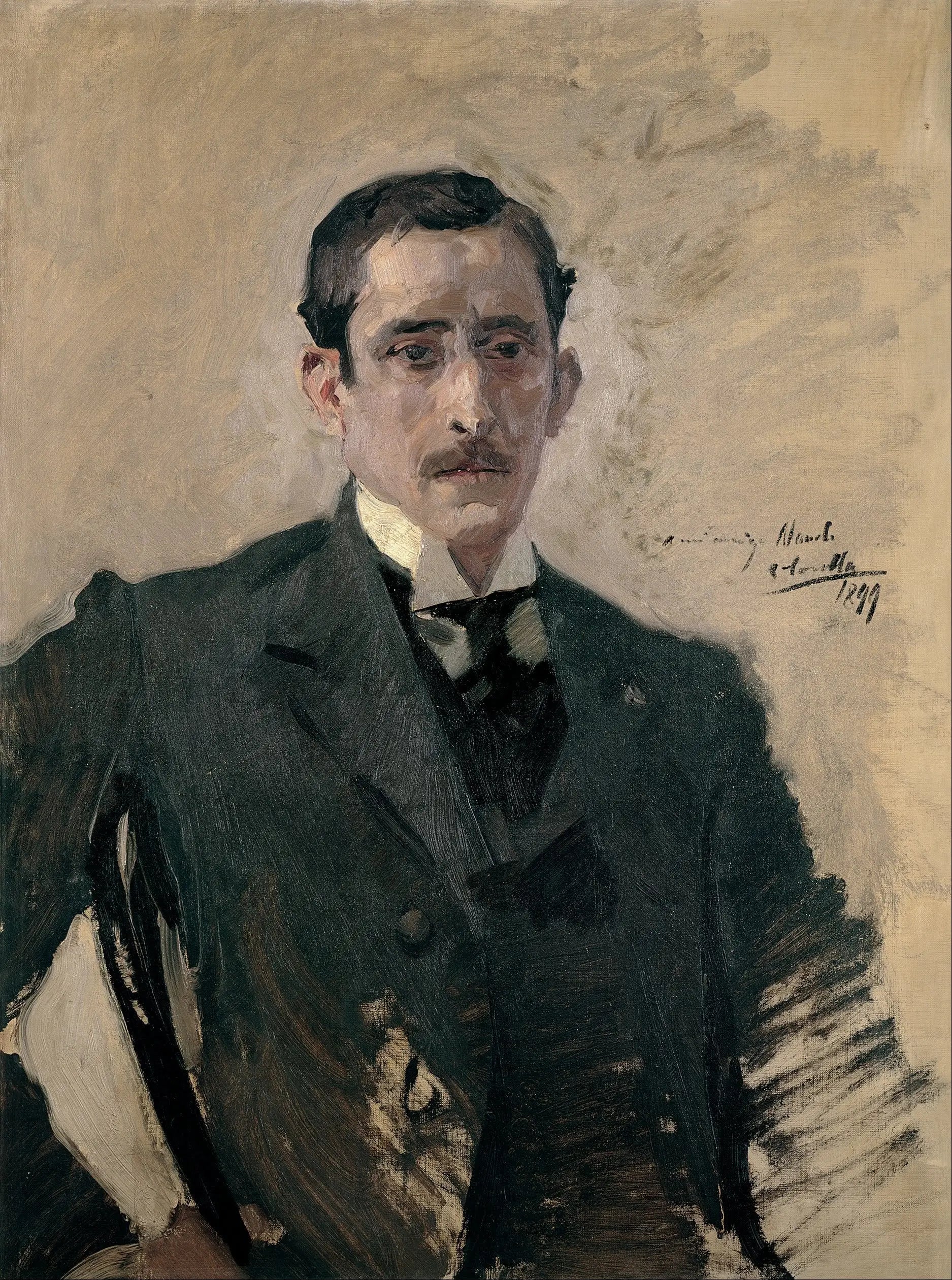 Portrait - Joaquín Sorolla image 1 reproduction réalisée par Alpha Reproduction