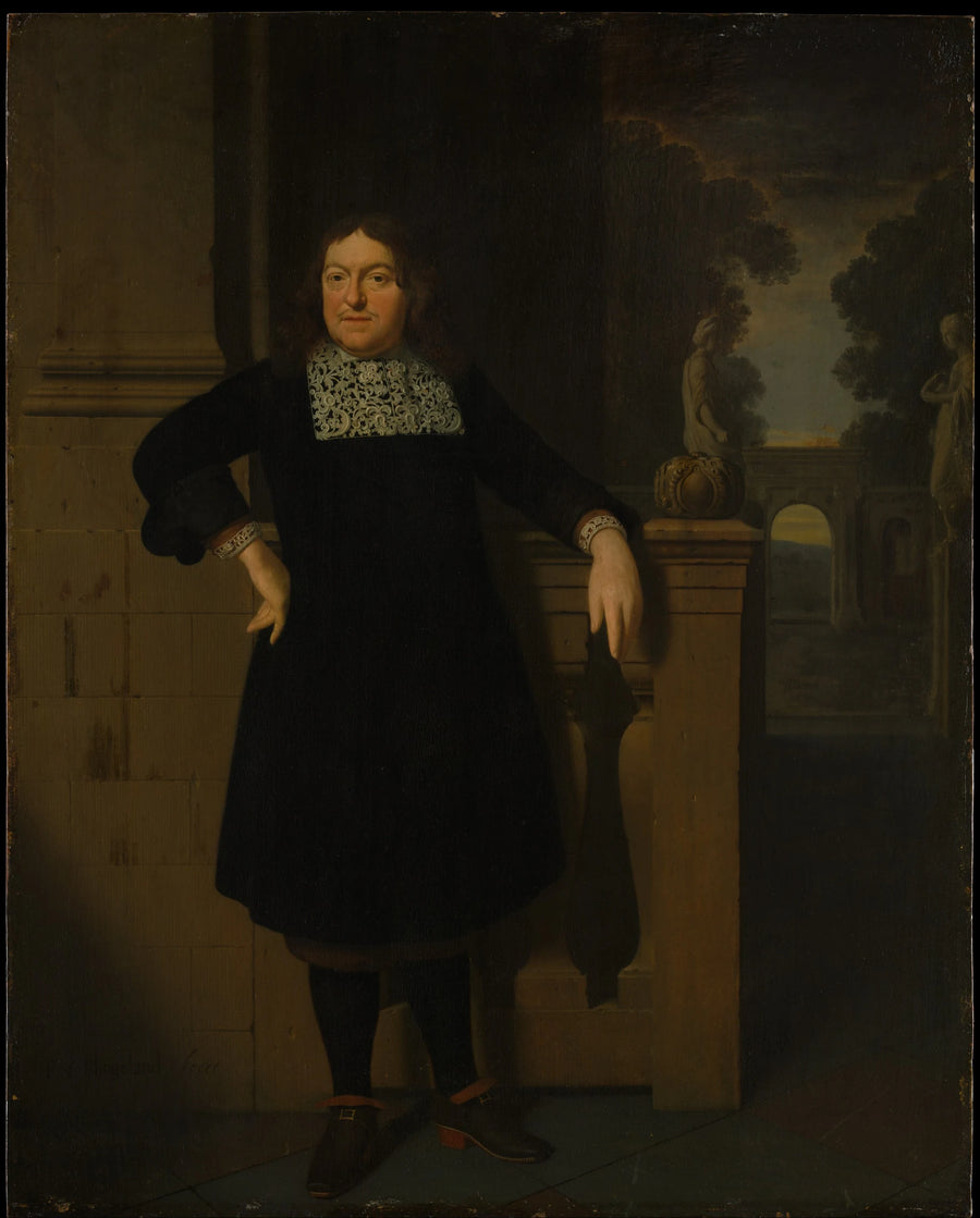 Portrait de Johan Hulshout (1623–1687) - Pieter van Slingelandt