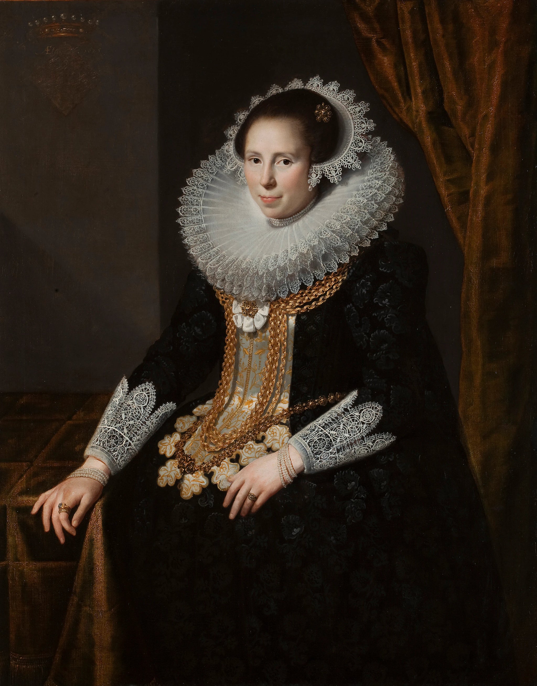 Portrait de Johanna Martens - Paulus Moreelse