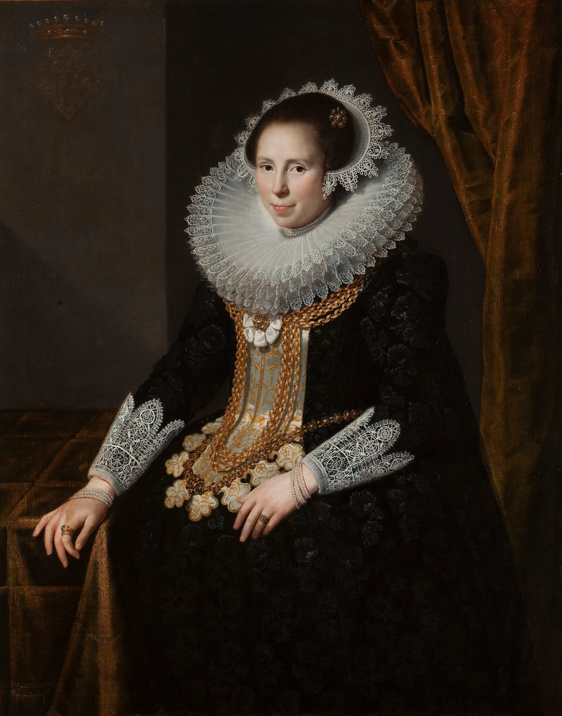 Portrait de Johanna Martens - Paulus Moreelse