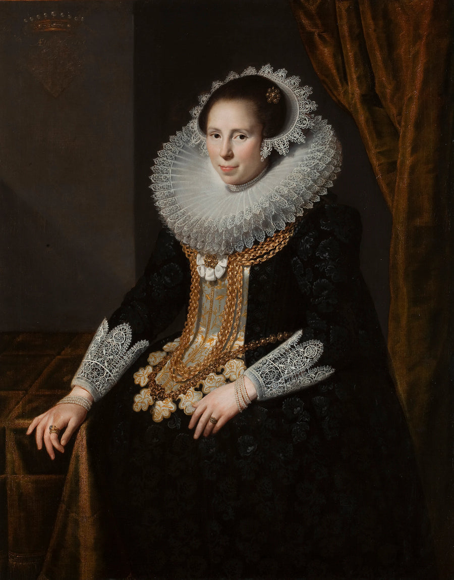 Portrait de Johanna Martens - Paulus Moreelse