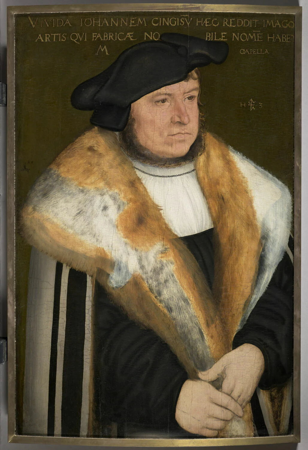 Portrait de Johannes Cingisus - Artiste inconnu