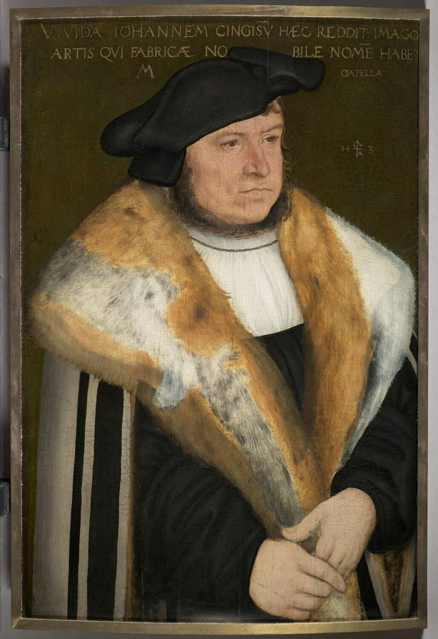 Portrait de Johannes Cingisus - Artiste inconnu