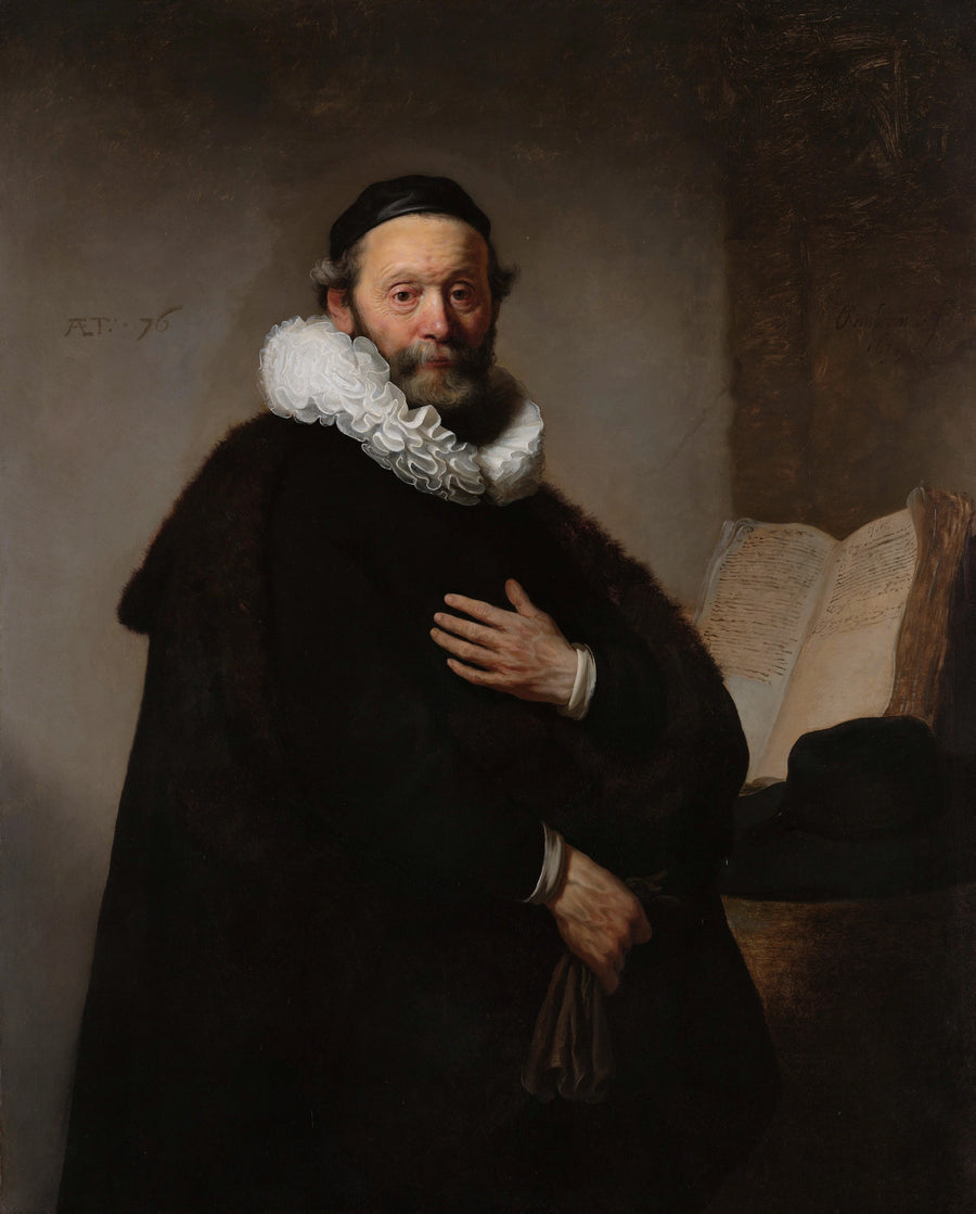 Portrait de Johannes Wtenbogaert – Rembrandt
