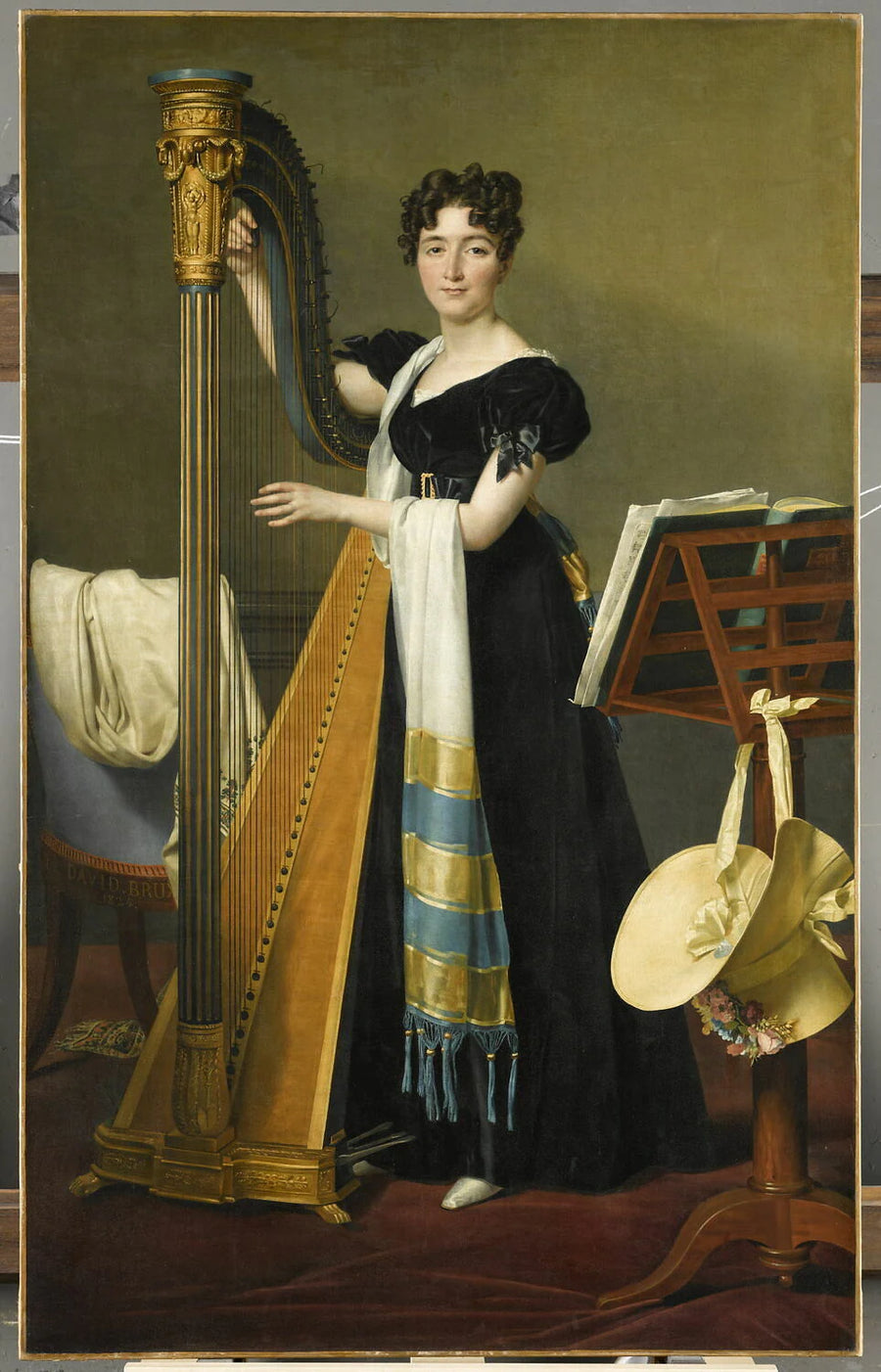 Portrait de Juliette de Villeneuve (1802-1840) - Jacques-Louis David