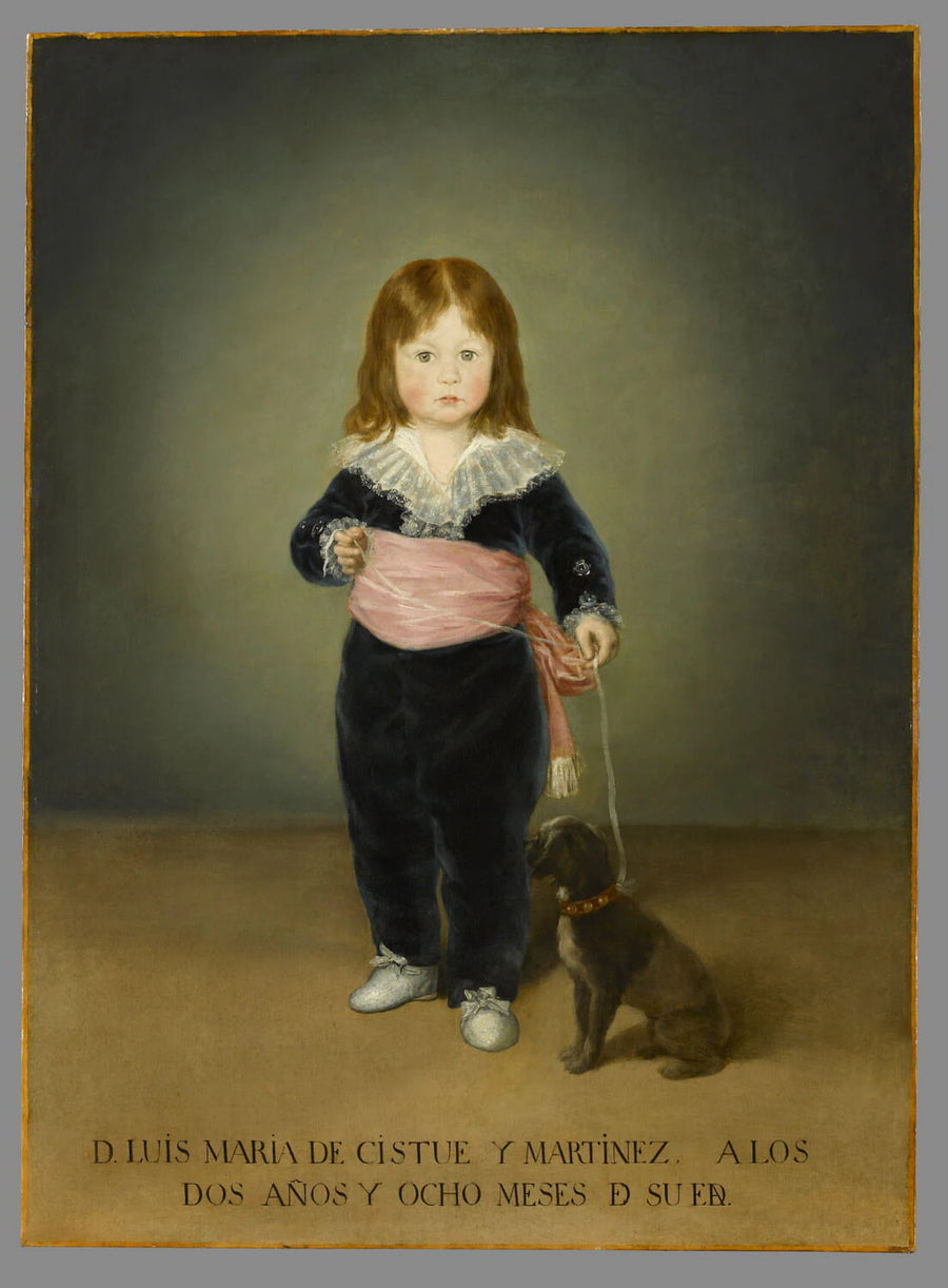 Portrait de Luis María de Cistué y Martínez (1788-1842) - Francisco de Goya y Lucientes