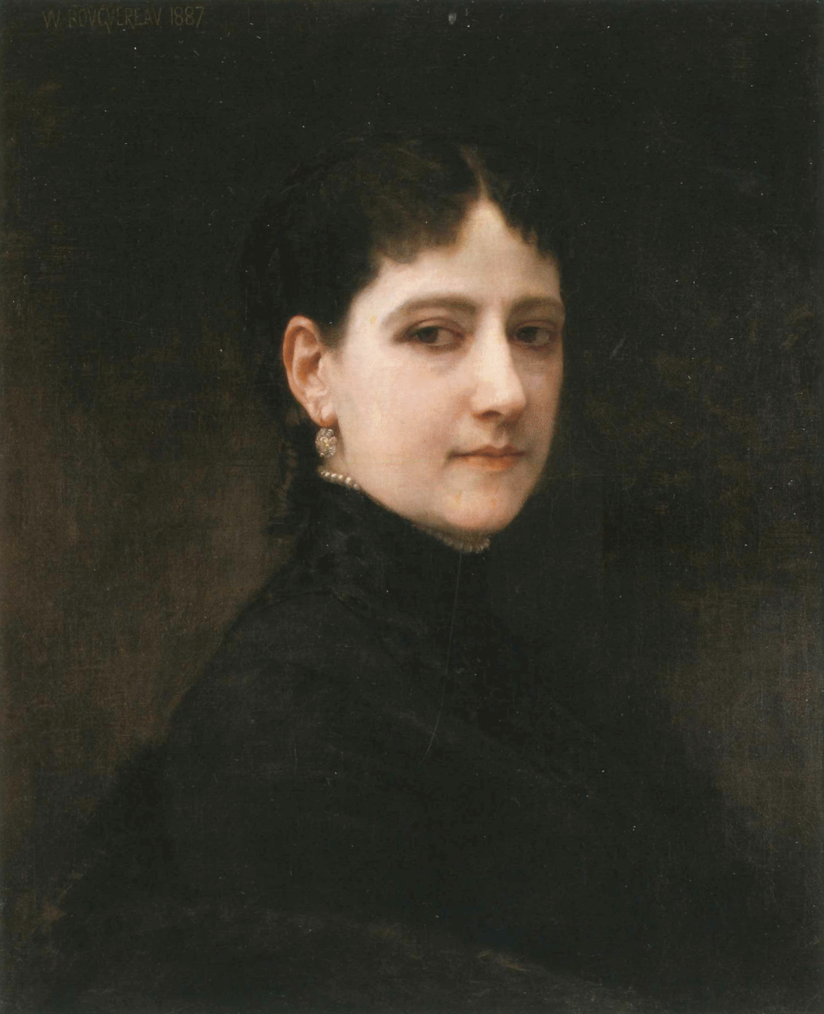 Portrait de Madame Dumont (1887) - Bouguereau