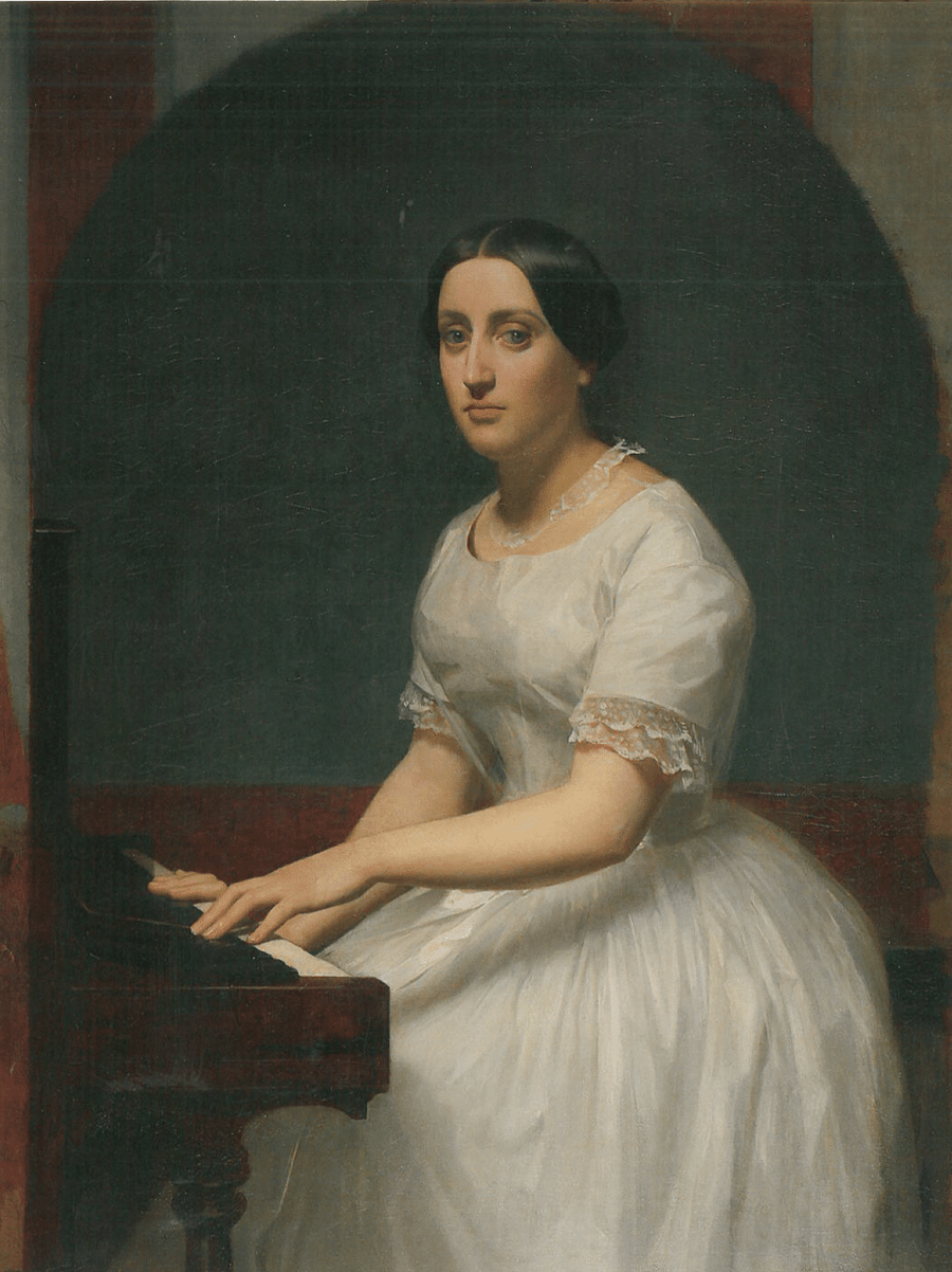 Portrait de Mademoiselle Couder - Bouguereau