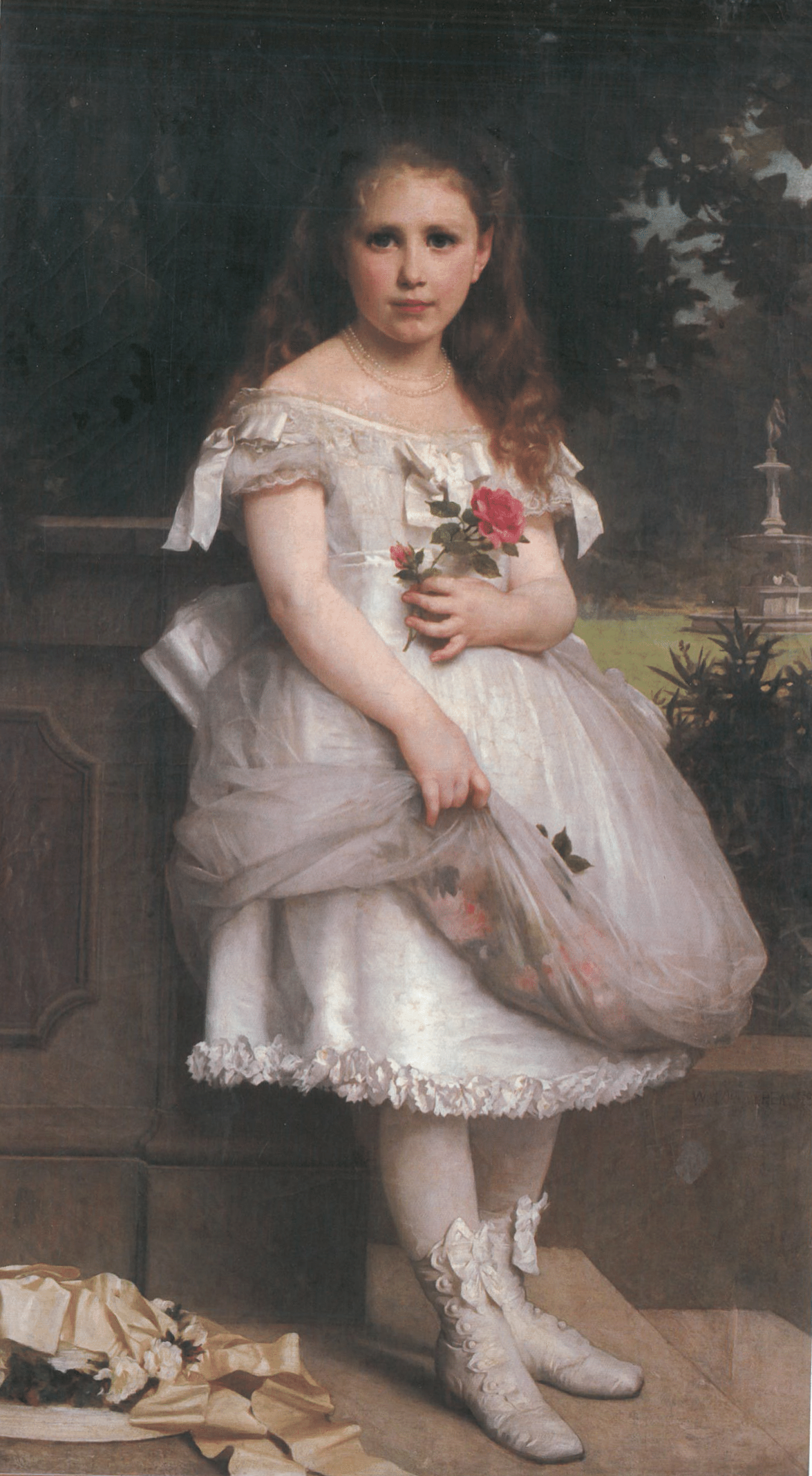 Portrait de Mademoiselle Head, jeune (1874) - Bouguereau