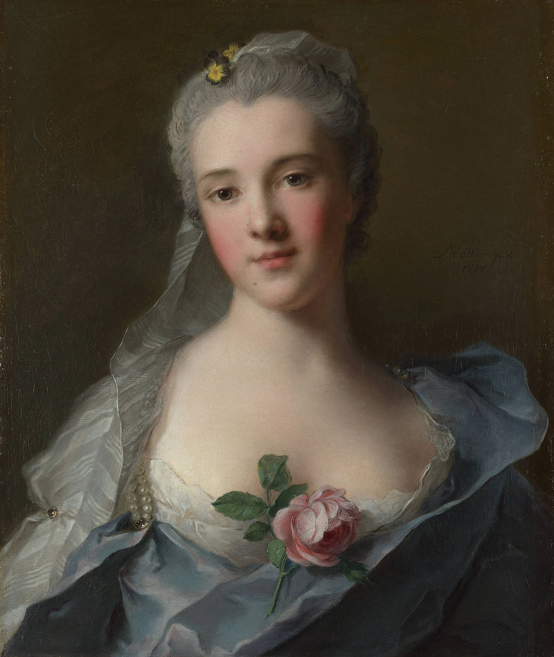 Portrait de Manon Balletti - Jean-Marc Nattier