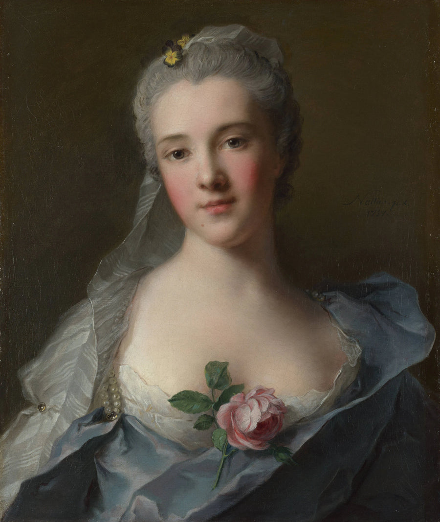 Portrait de Manon Balletti - Jean-Marc Nattier