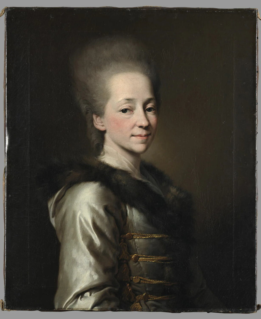 Portrait de Maria Ivanovna Narychkine (1731-1807), dit auparavant Portrait de la princesse Maria Pavlovna Narychkine - Dmitri Grigorievitch Levitskii