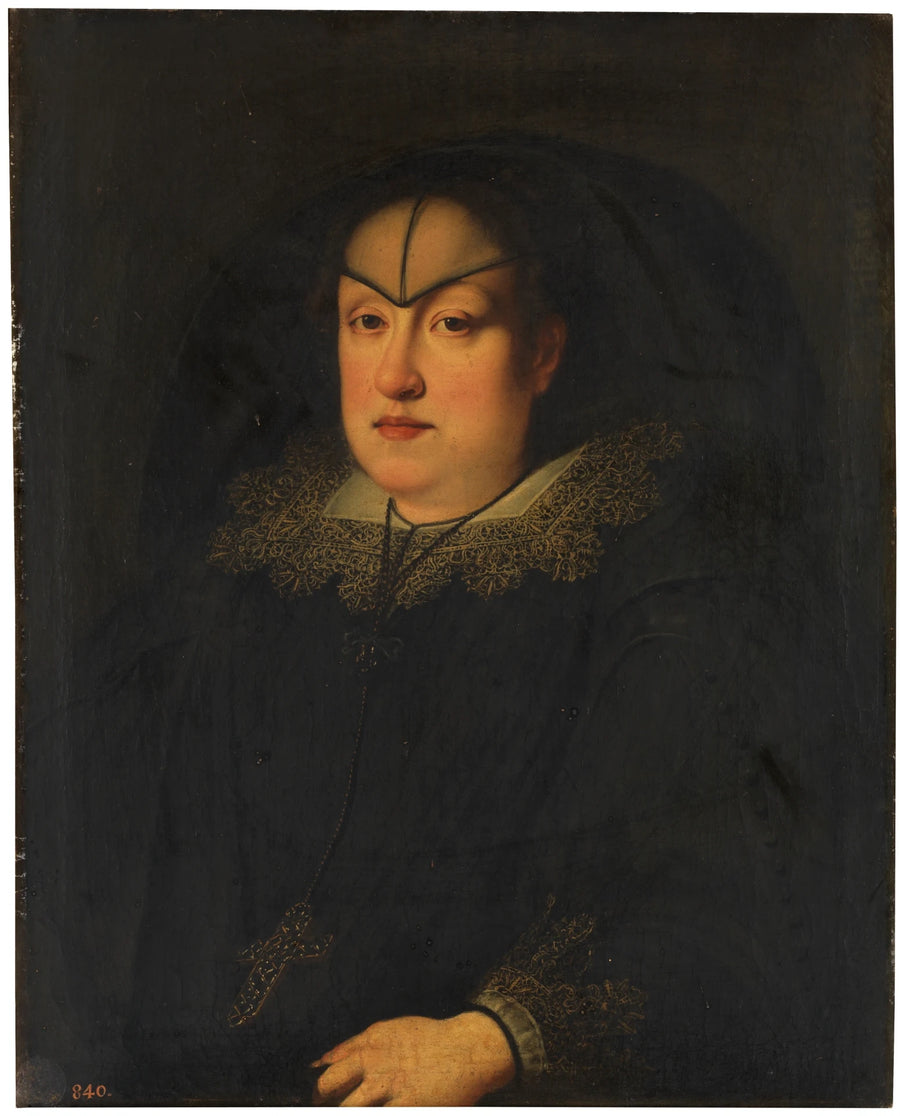 Portrait de Maria Maddalena d'Autriche en tant que veuve - Justus Sustermans