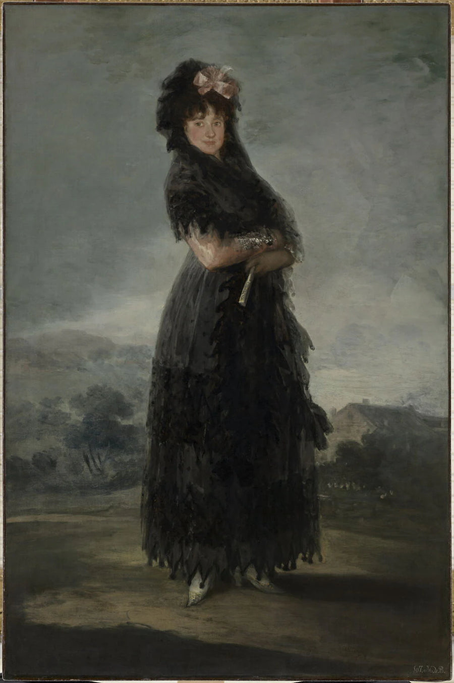Portrait de Mariana Waldstein, 9ᵉ marquise de Santa Cruz (1763-1808) - Francisco de Goya y Lucientes