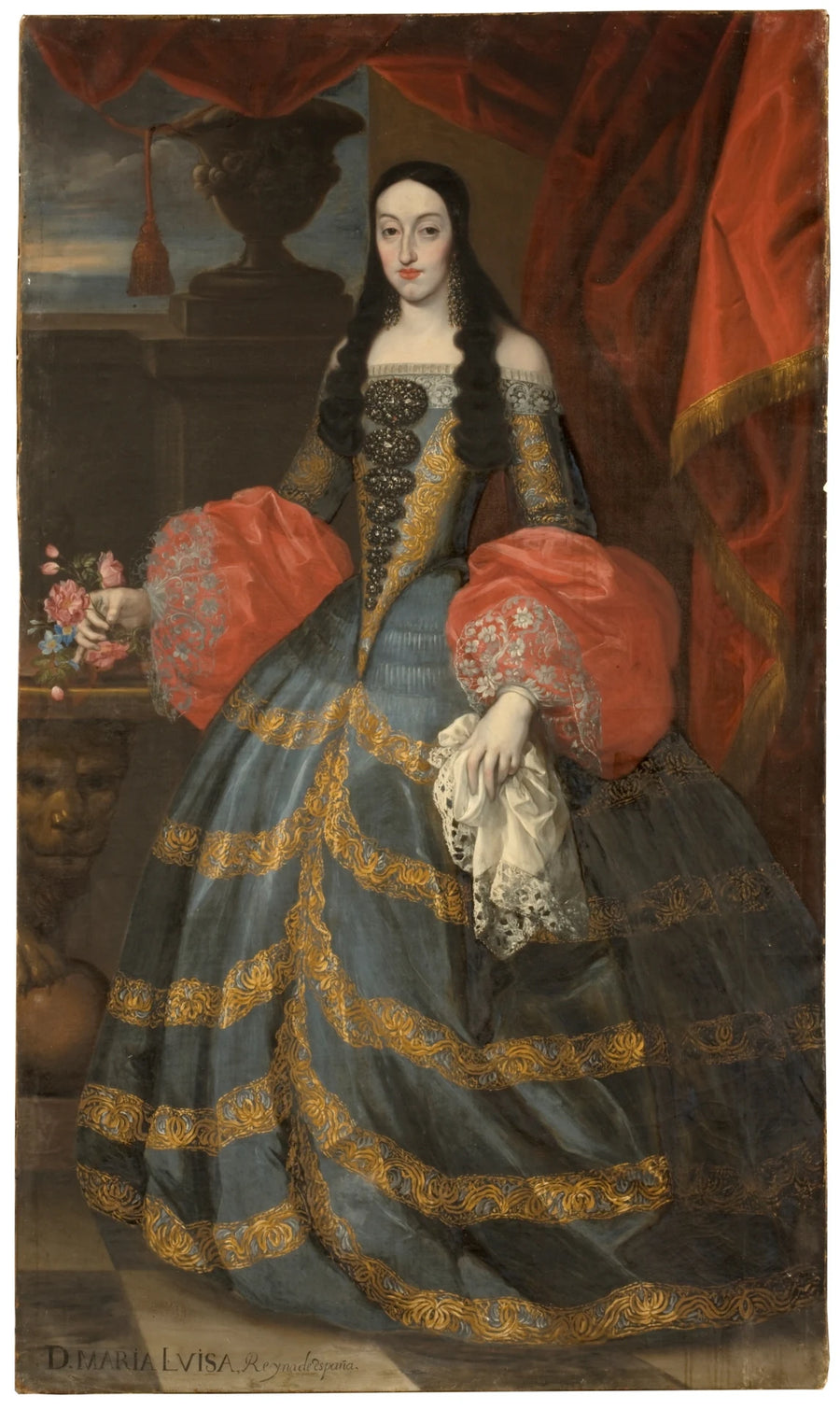 Portrait de Marie Louise d'Orléans - Jan van Kessel le Jeune