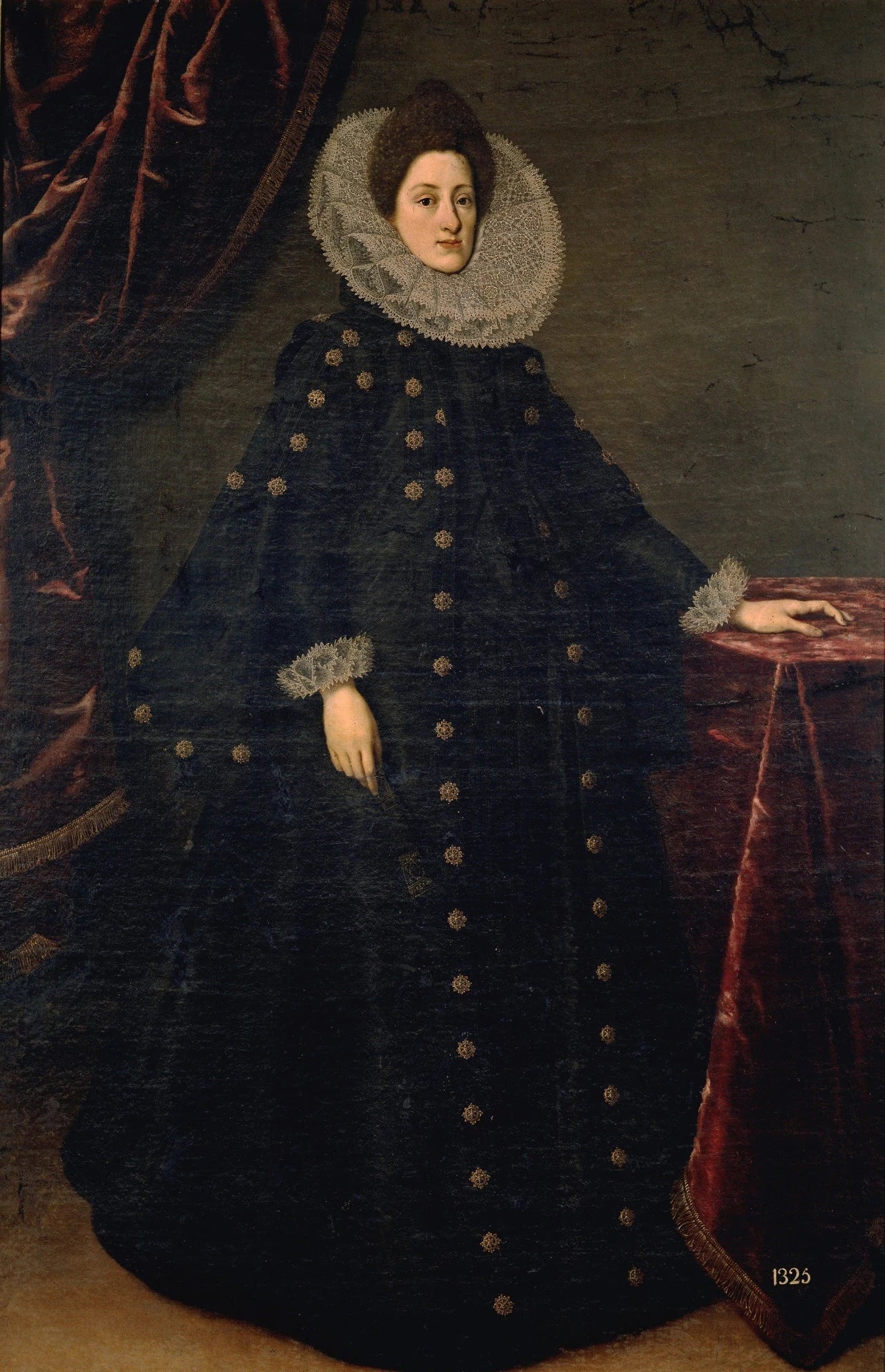Portrait de Marie-Madeleine d'Autriche - Cristofano Allori