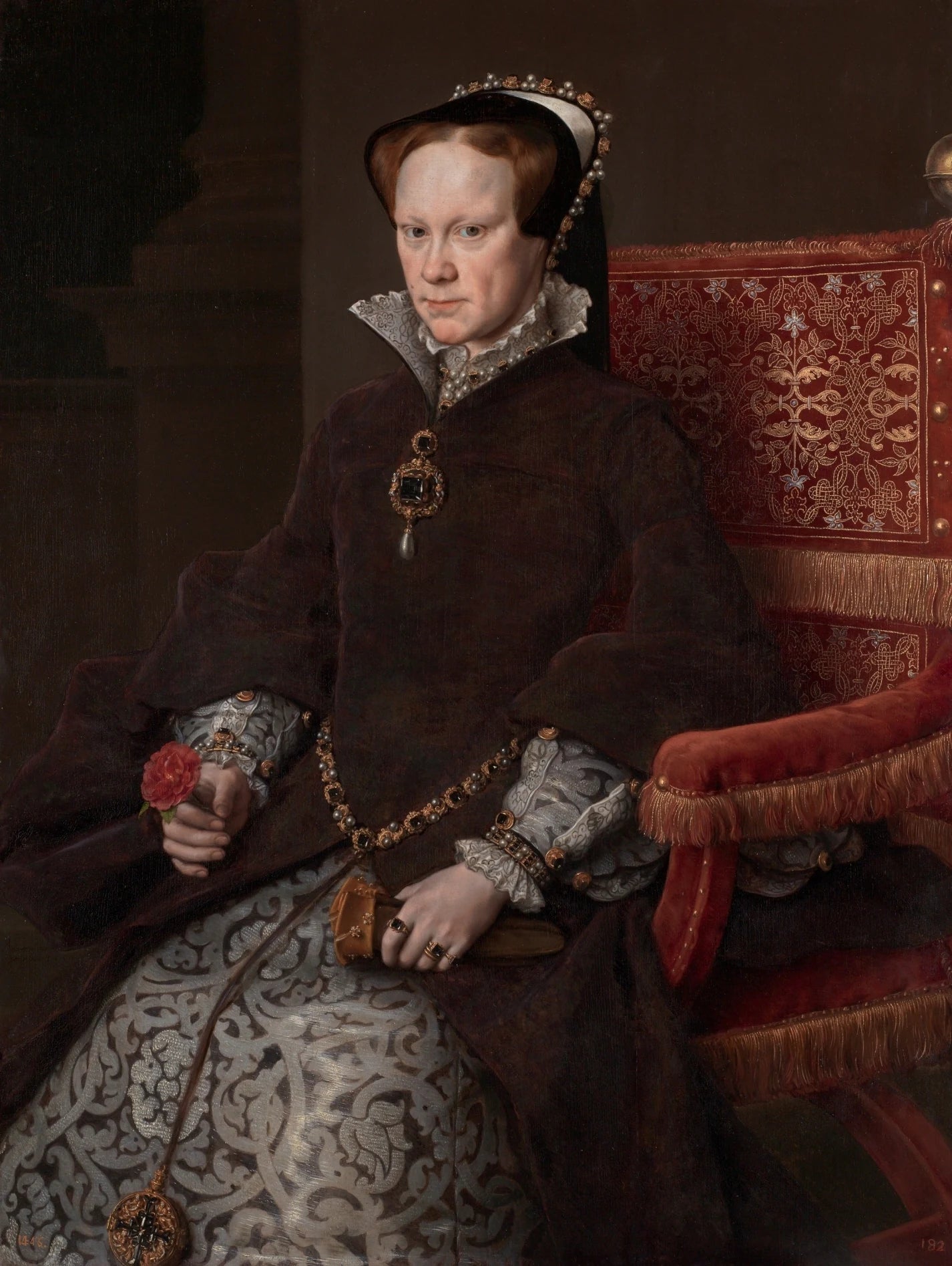 Portrait de Marie Tudor - Antonio Moro