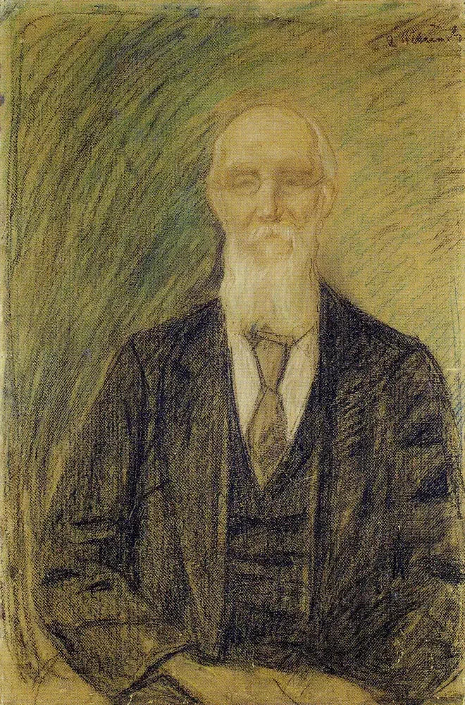 Portrait masculin. Monsieur von R. - Edvard Munch