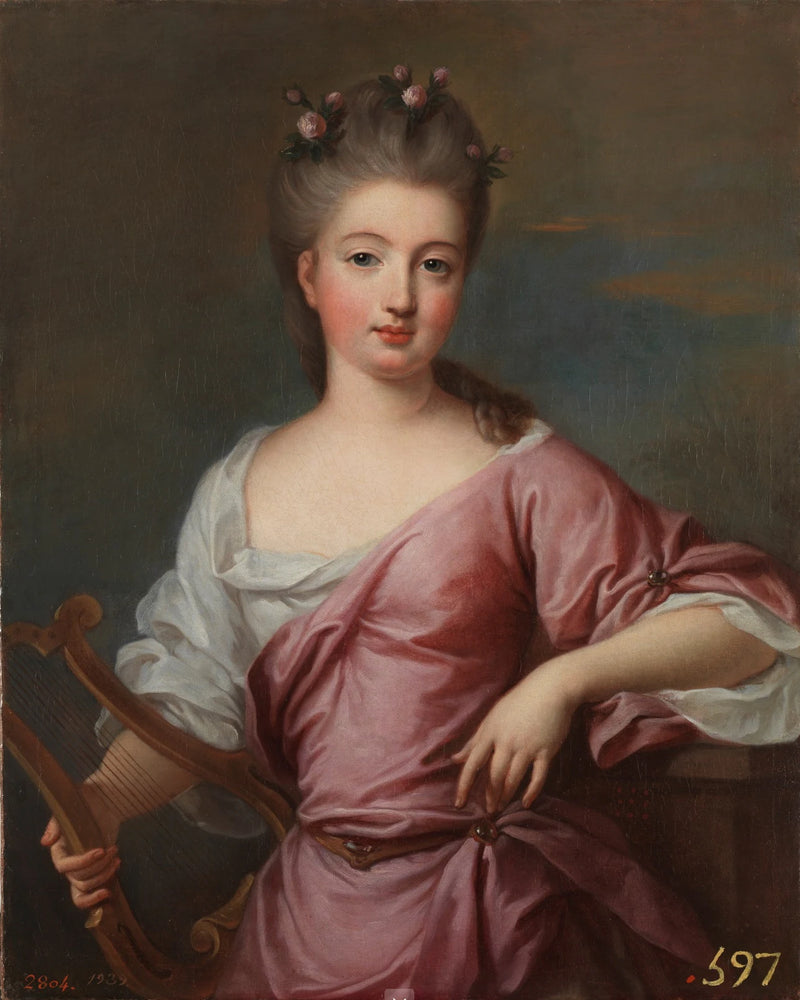 Portrait of Mlle de Berry - Pierre Gobert
