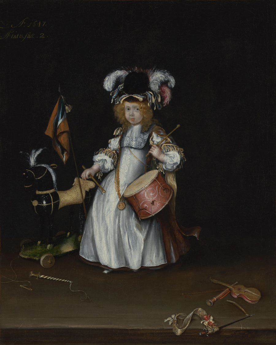 Portrait de Moïse ter Borch enfant de deux ans - Gesina ter Borch