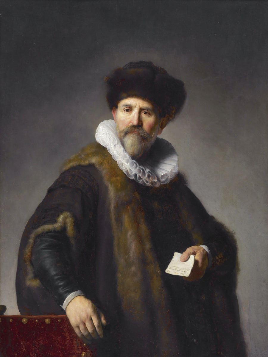 Portrait de Nicolaes Ruts – Rembrandt