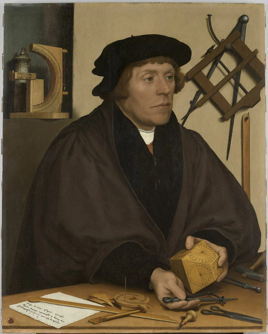 Portrait de Nicolas Kratzer (vers 1486-après 1550), astronome du roi d'Angleterre Henri VIII - Hans Holbein le Jeune