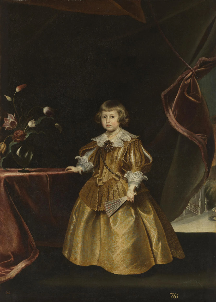 Portrait d'un nourrisson - Frans Luycx