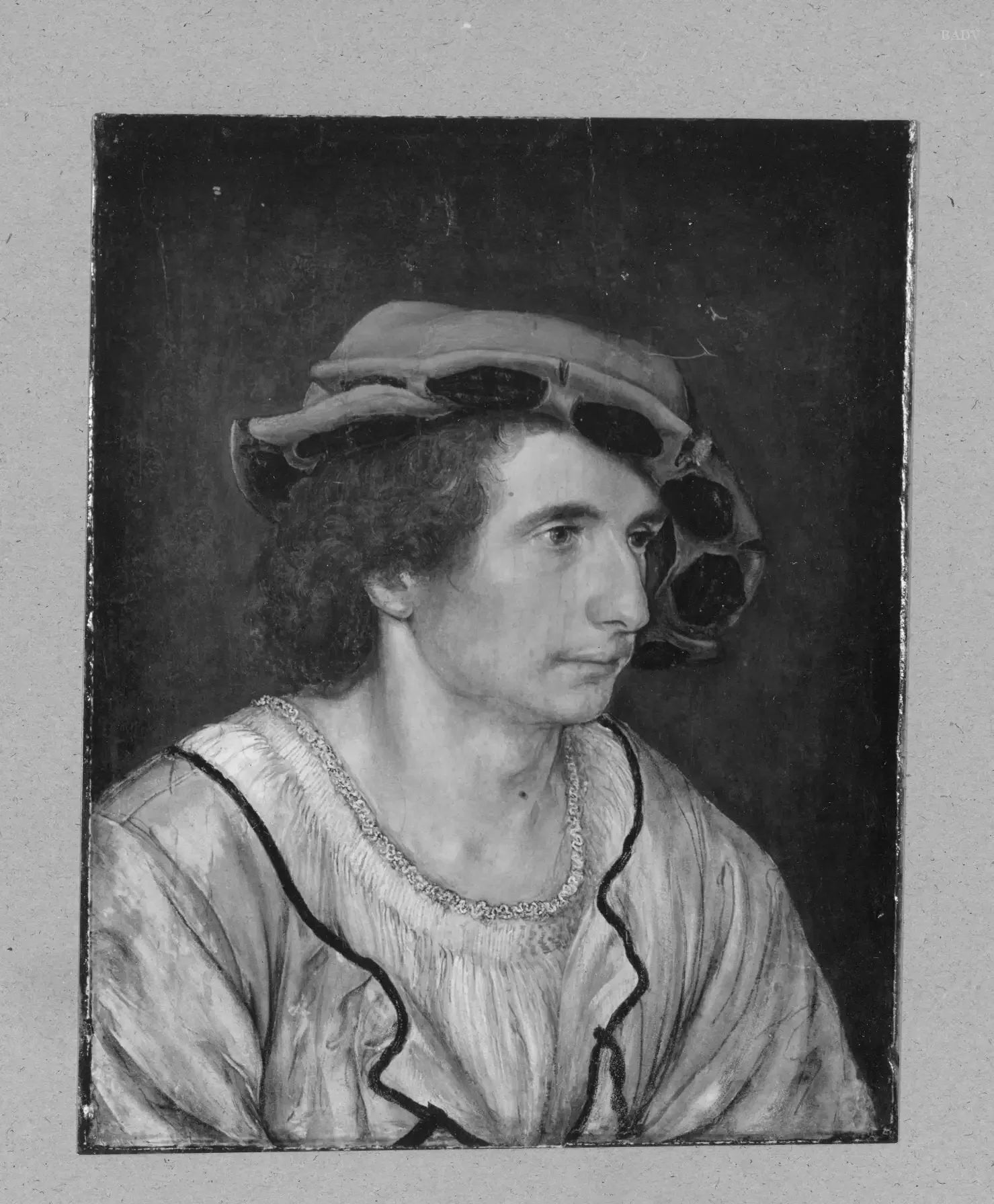 Portrait of a young man - Hans Holbein le Jeune image 1 copie de tableau peinte à la main