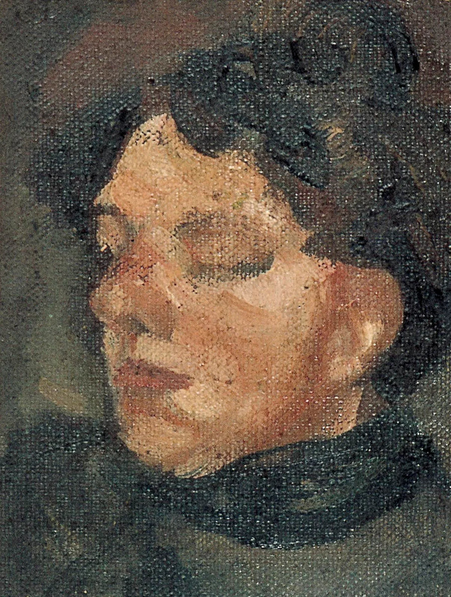 Portrait of Agnita Feis - Theo van Doesburg