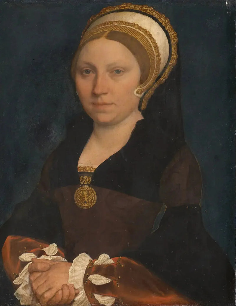 Portrait of an English lady - Hans Holbein le Jeune