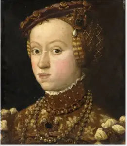 Portrait of Archduchess Anna (1528-1590), Daughter of King Ferdinand I of Austria - Giuseppe Arcimboldo image 1 copie de tableau peinte à la main