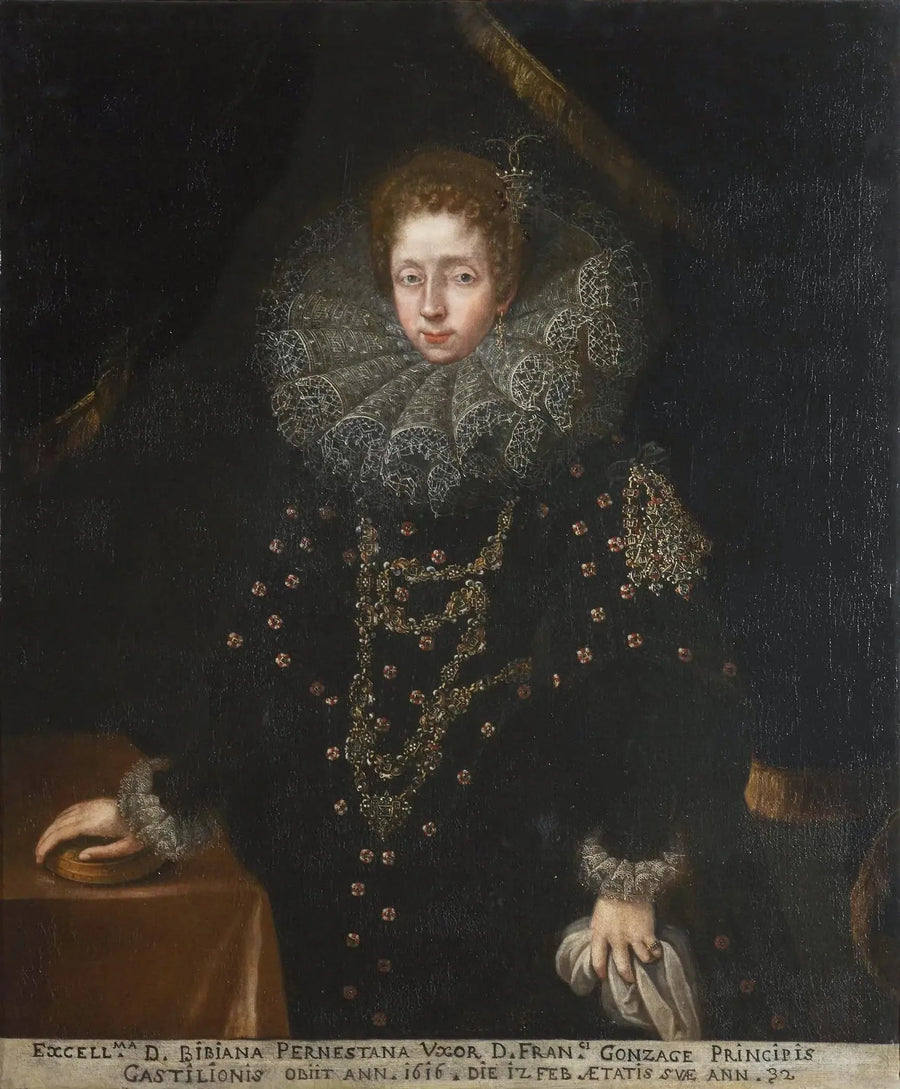 Portrait of Bibiana of Pernstein - Frans Pourbus the Younger