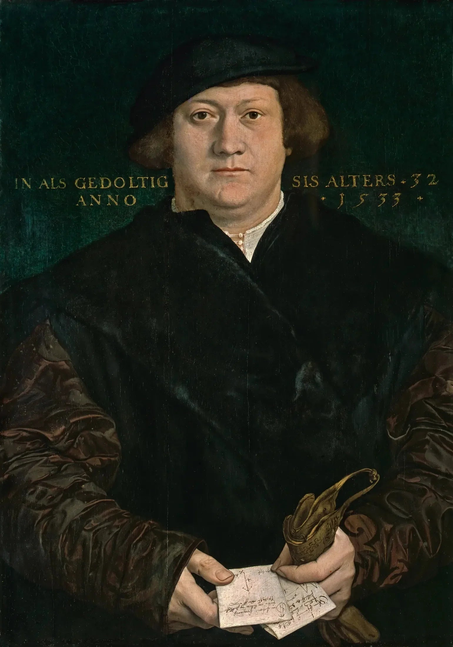 Portrait of Cyriacus Kale - Hans Holbein le Jeune image 1 copie de tableau peinte à la main