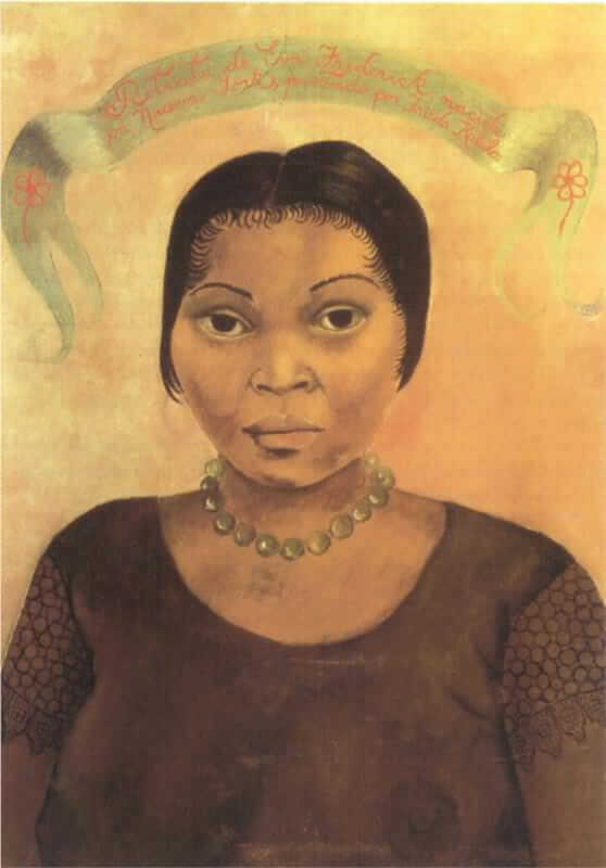 Portrait d’Eva Frederick - Frida Kahlo