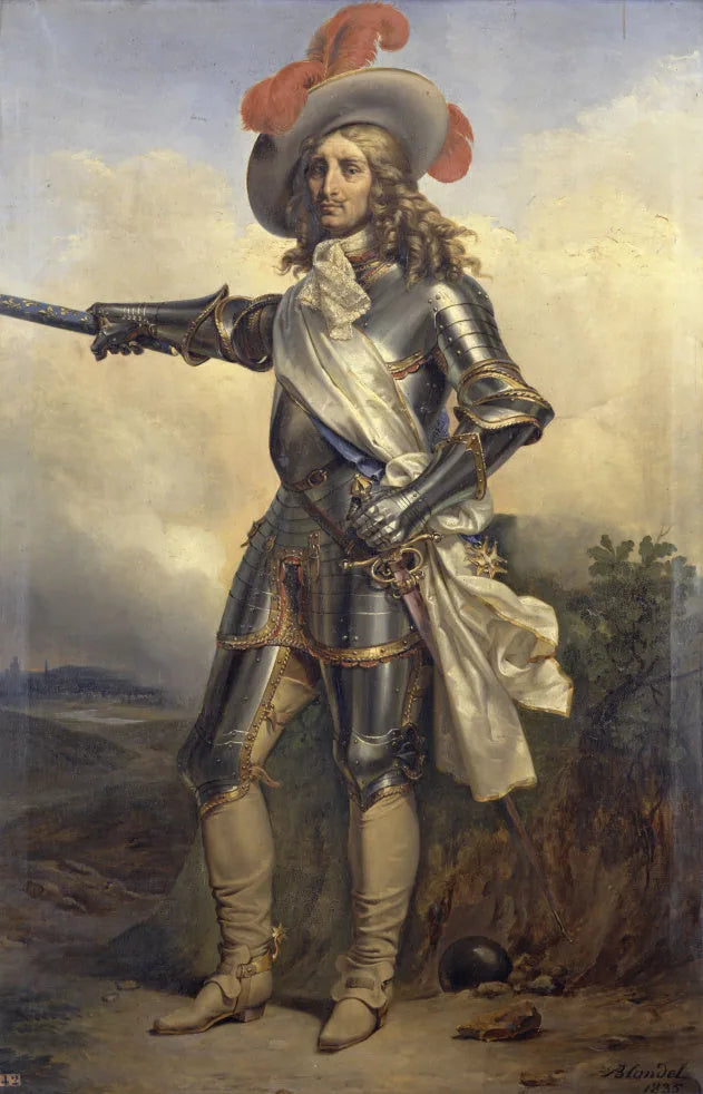 Portrait of Guy Aldonce de Durfort de Lorges (1630-1702) - Merry-Joseph Blondel image 1 copie de tableau peinte à la main